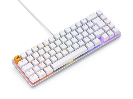 Glorious GMMK 2 Compact 65% - Fox switch, NO-Layout - Hvid Glorious