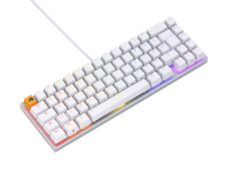 Glorious GMMK 2 Compact 65% - Fox switch, NO-Layout - Hvid Glorious