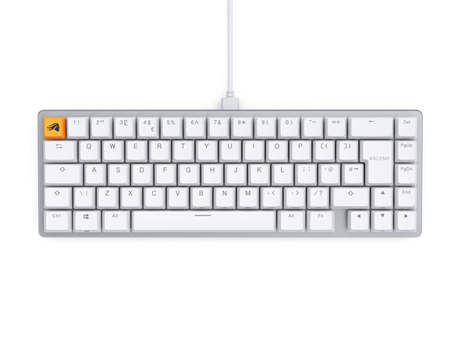 Glorious GMMK 2 Compact 65% - Fox switch, NO-Layout - Hvid Glorious