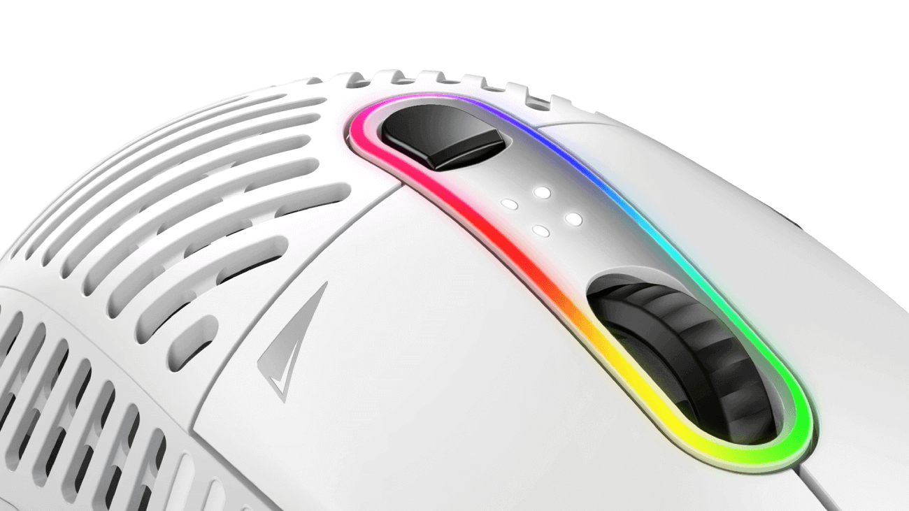 Mountain Makalu 67 - RGB Gaming Mus - Hvid Mountain