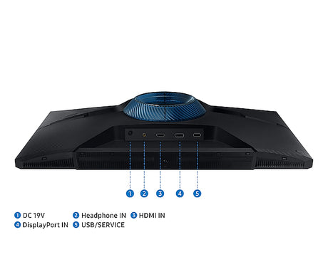 Samsung Odyssey LS24AG302NU 24" Fuld HD - Sort 144 Hz Samsung