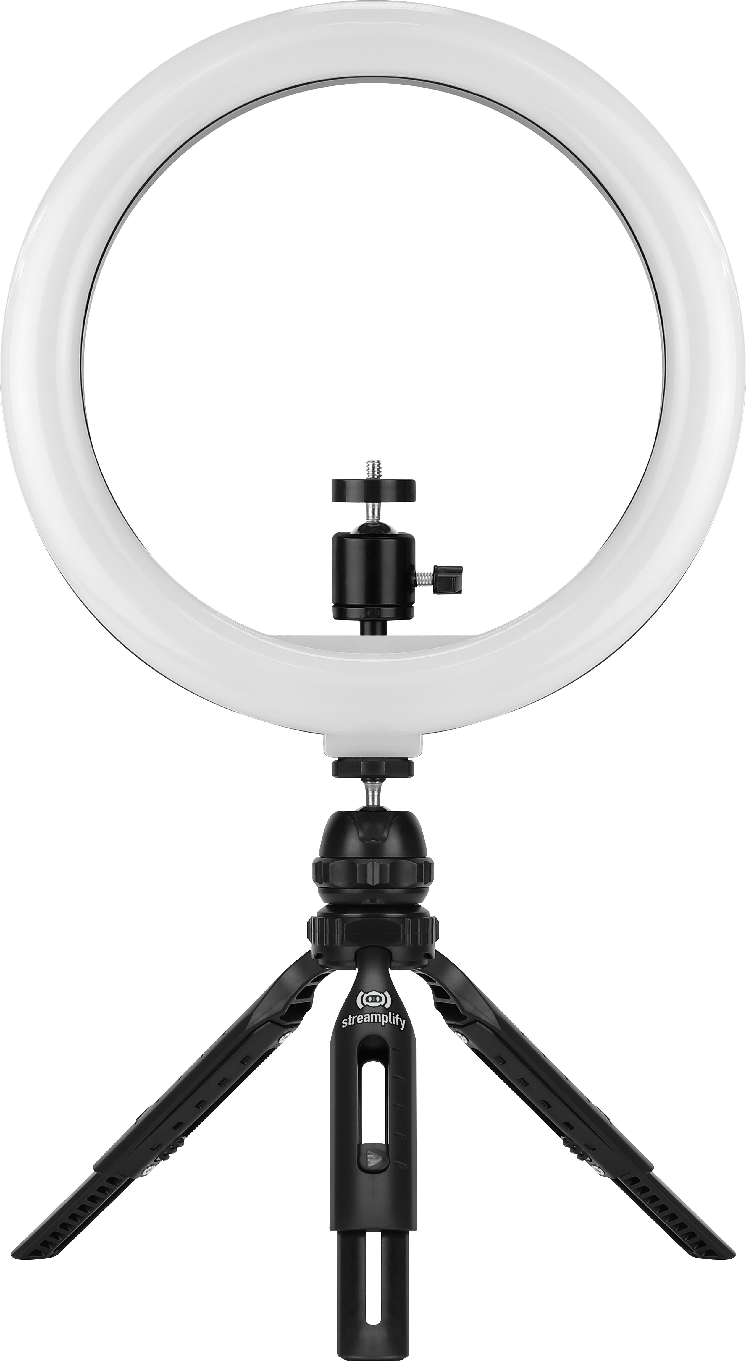 Streamplify LIGHT 10 Ring Light, 25,4cm, 5V USB - Sort Streamplify