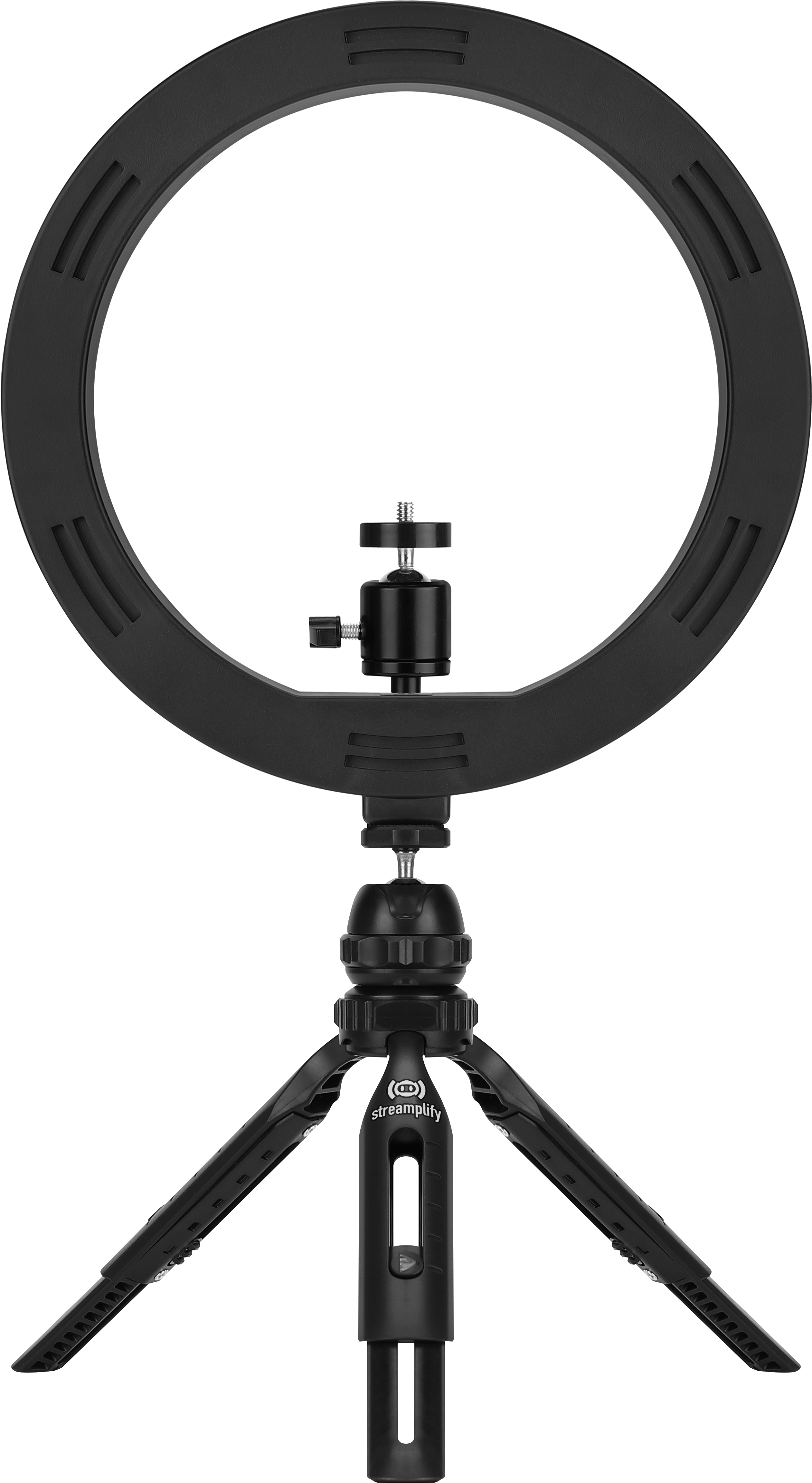 Streamplify LIGHT 10 Ring Light, 25,4cm, 5V USB - Sort Streamplify