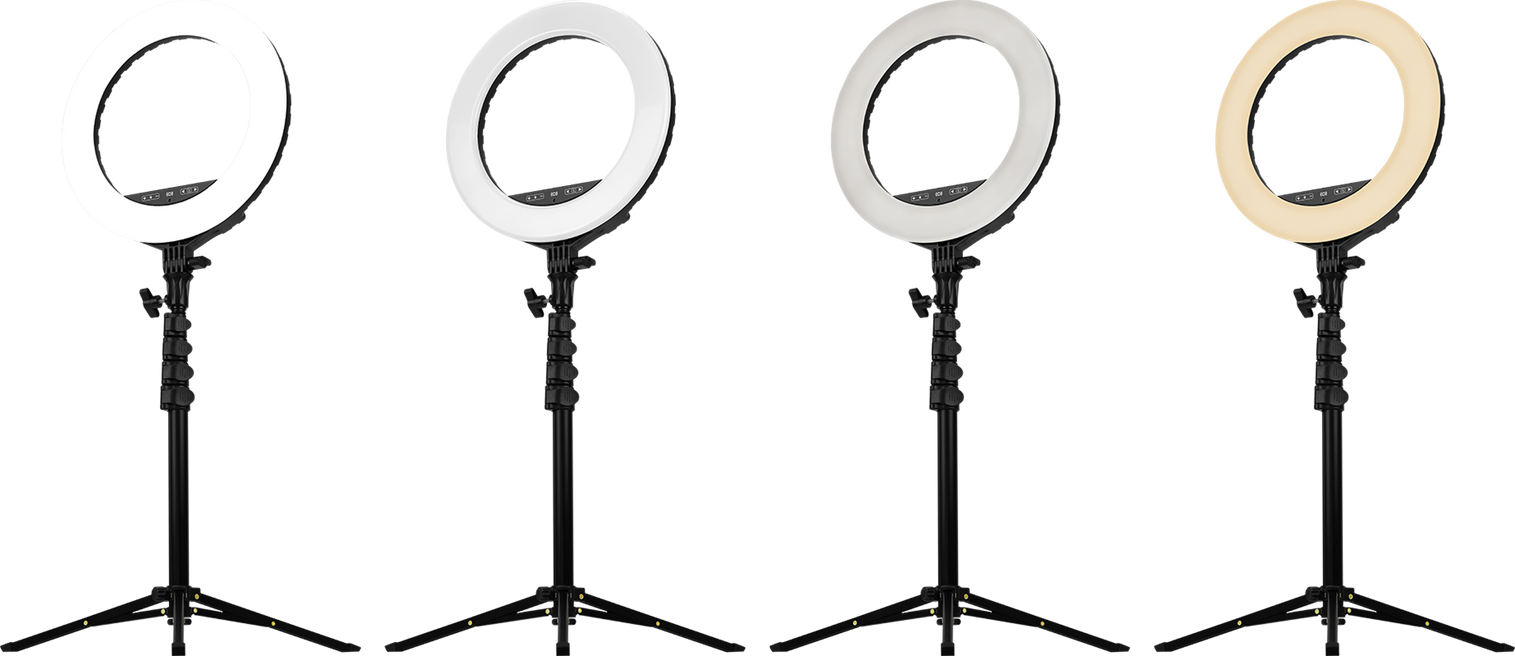 Streamplify LIGHT 14 Ring Light, 35,6cm, 230V - Sort Streamplify