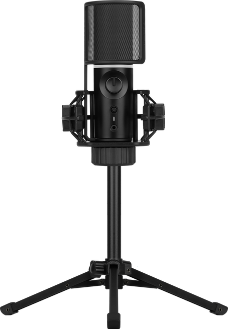 Streamplify MIC RGB Tripod Mikrofon - Sort Streamplify