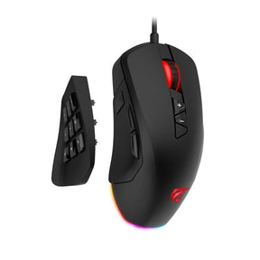 Havit RGB Gaming Mus - 8/14 knapper Havit