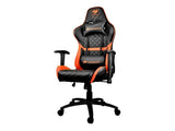 Cougar Armor One Sort/Orange Gaming Stol Cougar