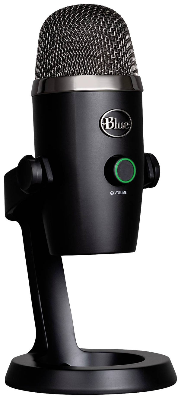 Blå - Mikrofon Yeti Nano Svart