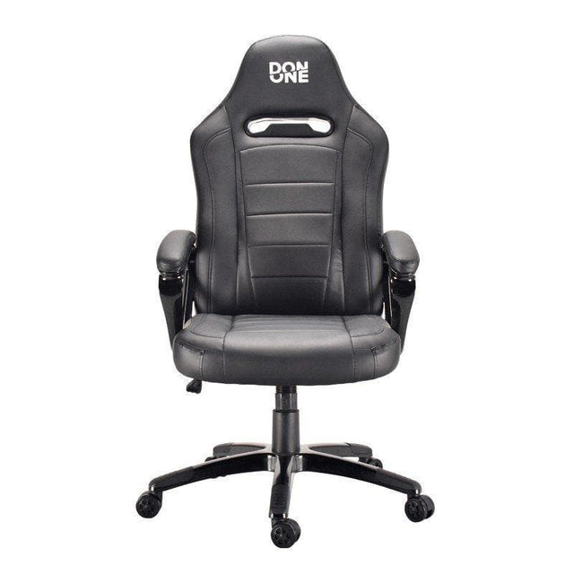 DON ONE - Belmonte Gamer Stol Sort - PU Læder - Op til 150 KG DON ONE