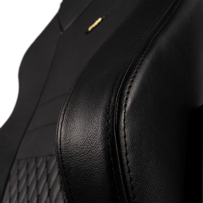 noblechairs HERO Real Leather Sort noblechairs