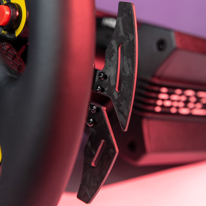 MOZA RS Steering Wheel D-shape Leather version Moza Racing