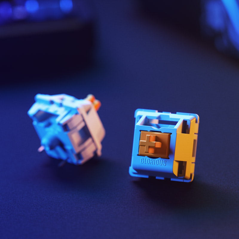 Glorious Panda Switches (36 pack) - Lubed Glorious