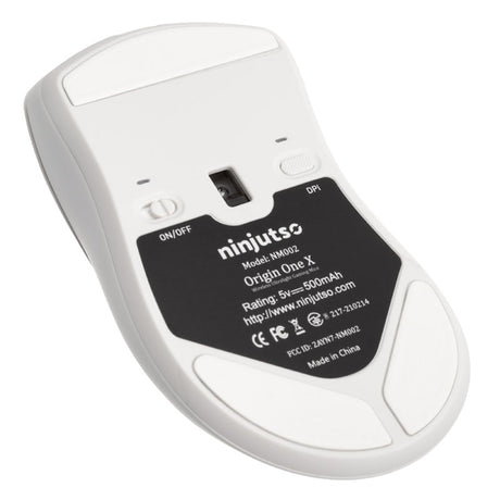 Ninjutso Origin One X Wireless Gaming mouse - white Ninjutso