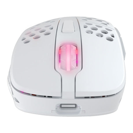 Xtrfy M4 Wireless RGB, Gaming Mouse, White Xtrfy