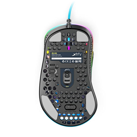 Xtrfy M4 RGB, Gaming Mouse, Miami Blue Xtrfy