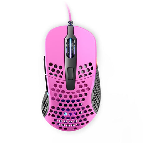 Xtrfy M4 RGB, Gaming Mouse, Pink Xtrfy