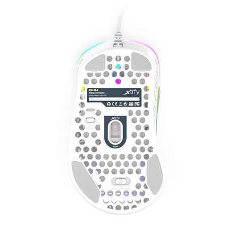 Xtrfy M4 RGB, Gaming Mouse, White Xtrfy
