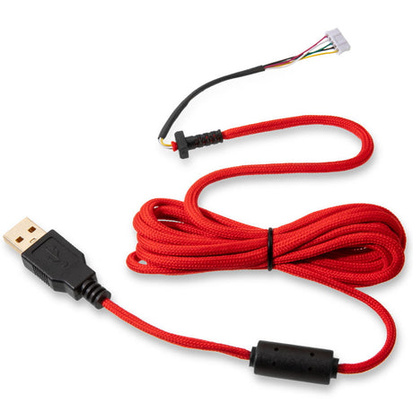 Glorious Ascended Cable V2 - Crimson Red Glorious