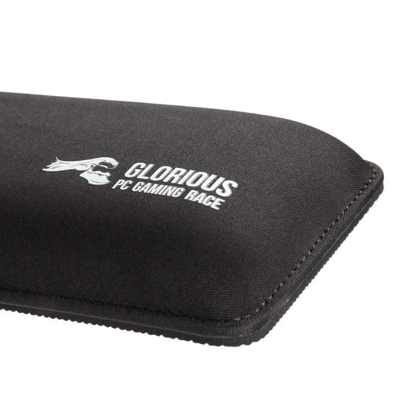 Glorious - 25 mm high Keyboard Wrist Rest - Compact, Black Glorious