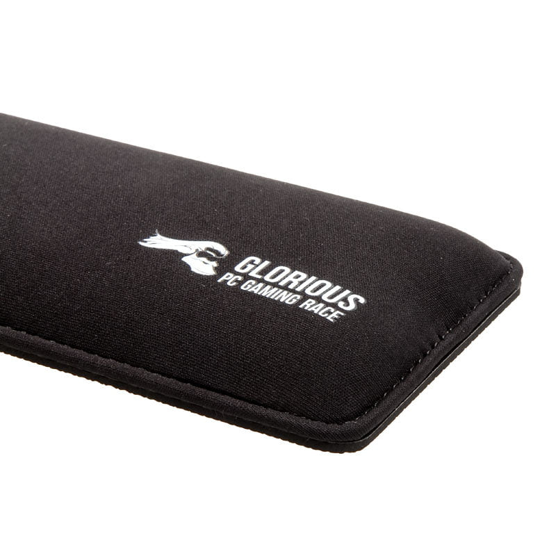Glorious - 13 mm high Keyboard Wrist Rest Slim - Compact, Black Glorious