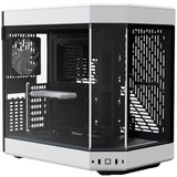 Hyte Y60 Midi Tower - Black/White, PCI-e 4.0, Panoramic Glass View HYTE