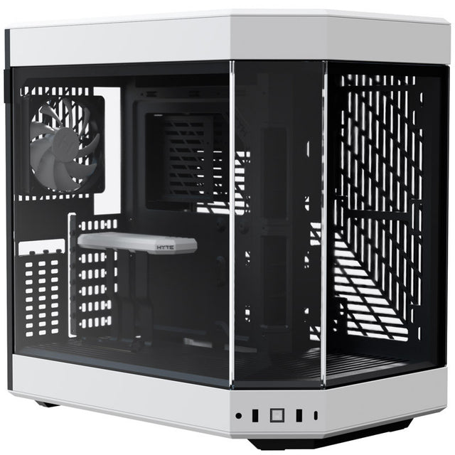 Hyte Y60 Midi Tower - Black/White, PCI-e 4.0, Panoramic Glass View HYTE