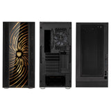 Kolink Unity Adapt ARGB Midi Tower Case-Black Kolink