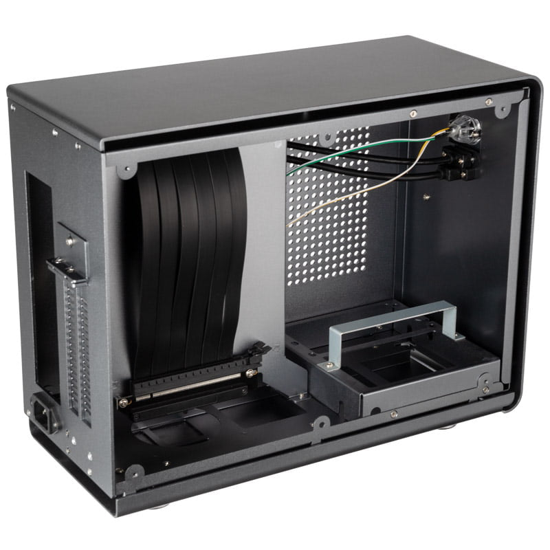 Kolink Rocket V2 Aluminium Mini-ITX Case - Titanium Grey Kolink