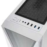 Kolink Void RGB Midi Tower - White, Window Kolink