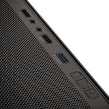Kolink Stronghold Barricade Midi Tower Case - Gunmetal Grey Kolink
