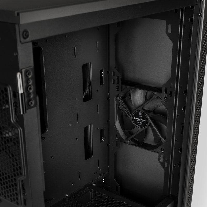 Kolink Stronghold Barricade Midi Tower Case - Gunmetal Grey Kolink