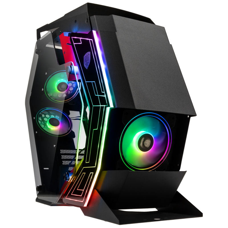 Kolink Big Chungus Hench Edition Midi Tower ARGB Showcase - Black Kolink