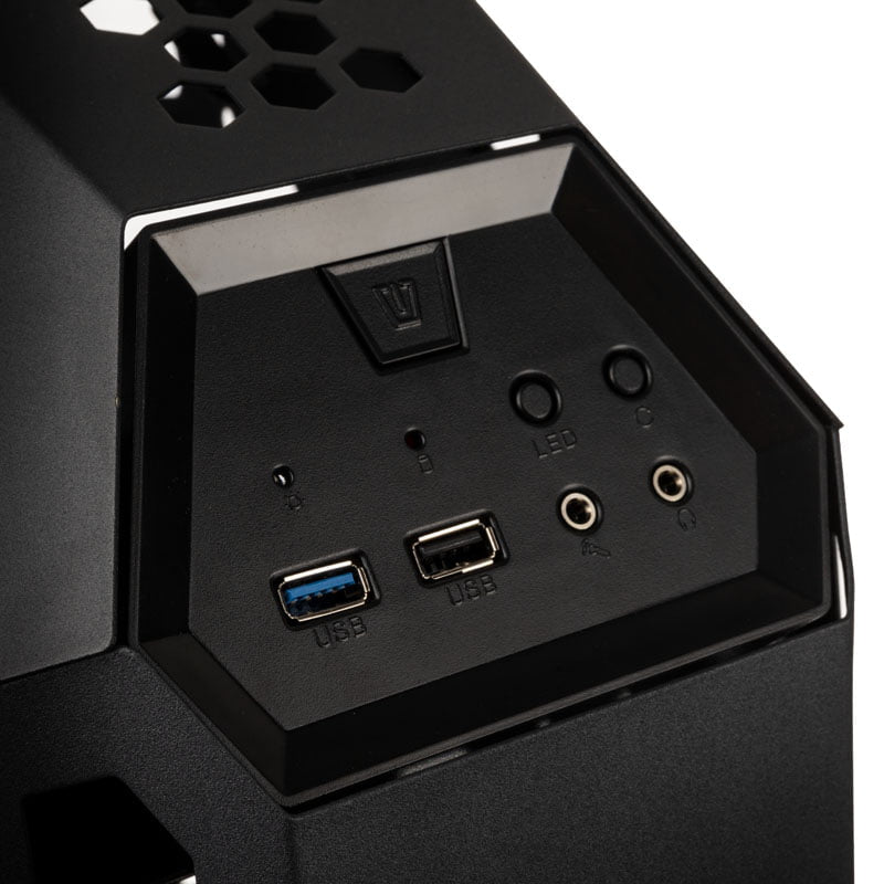 Kolink Big Chungus Shredded Edition Midi Tower ARGB Showcase - Black Kolink