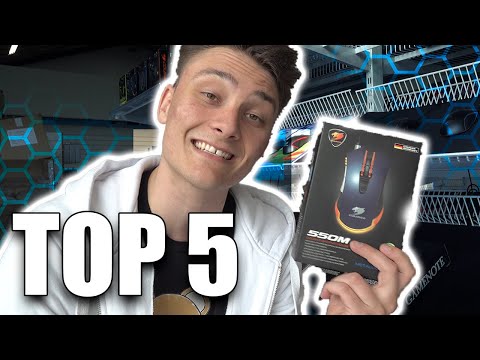 Cougar 550M blå optisk spelmus