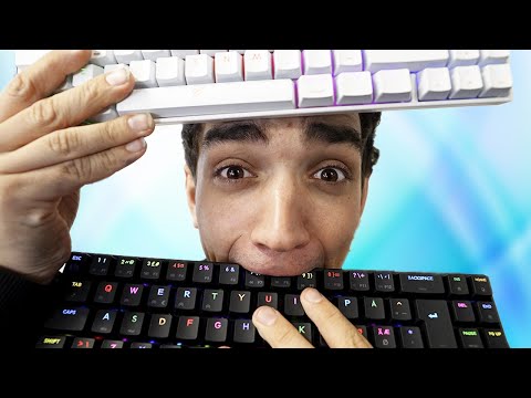 Havit KB496L Vit 65 % speltangentbord RGB-ljus