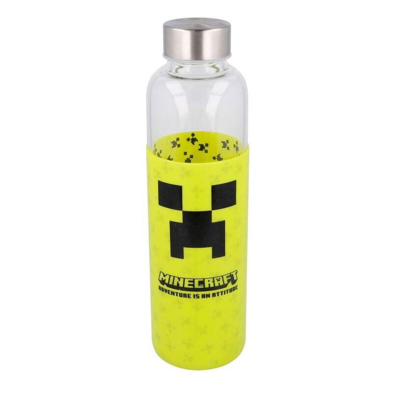 Cristal-flaska med silikonhylsa Minecraft