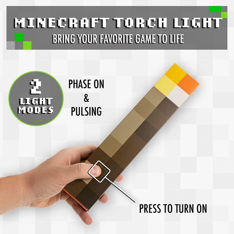 Minecraft Fakkel Lampe Paladone