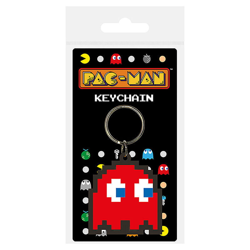 Pac-Man (Blinky) PVC-nyckelring 6 cm