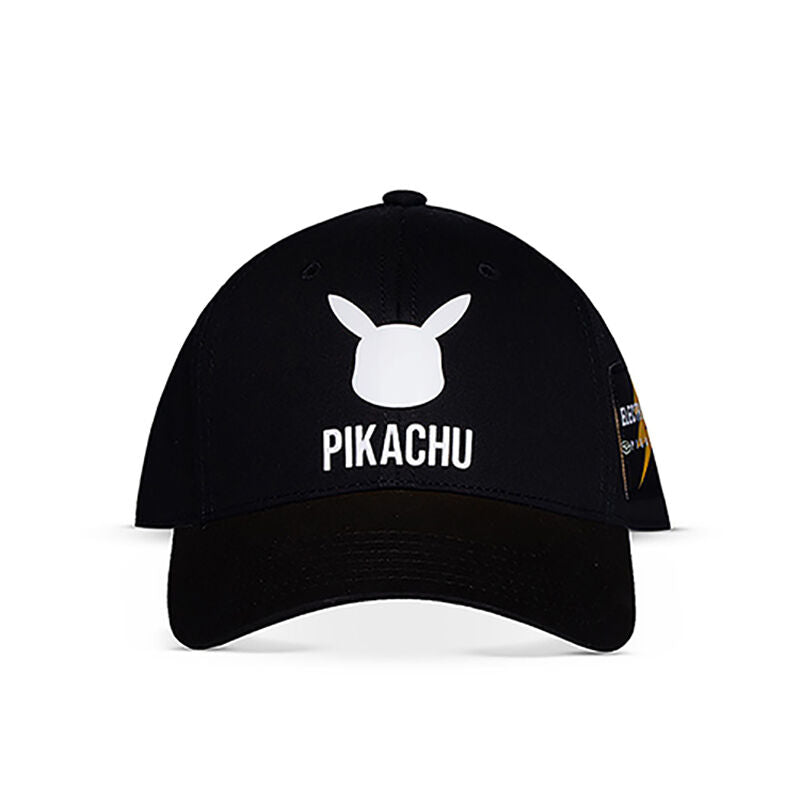 Justerbar keps Pikachu svart vuxen