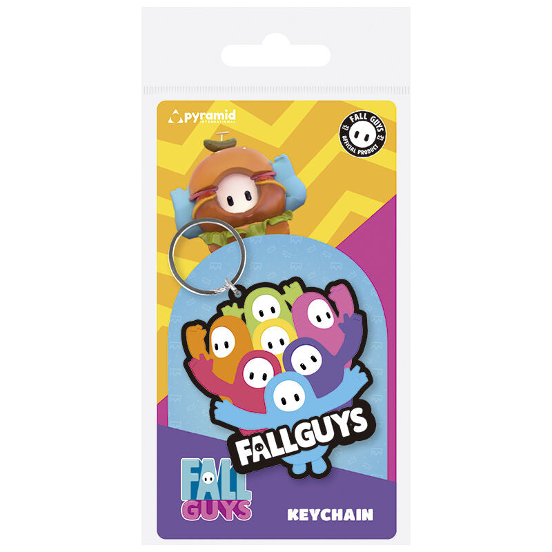 Fall Guys (Alla gänget är här) gumminyckelring