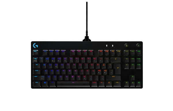 Logitech G PRO Mechanical Gaming Keyboard - BLACK - USB - NORDIC