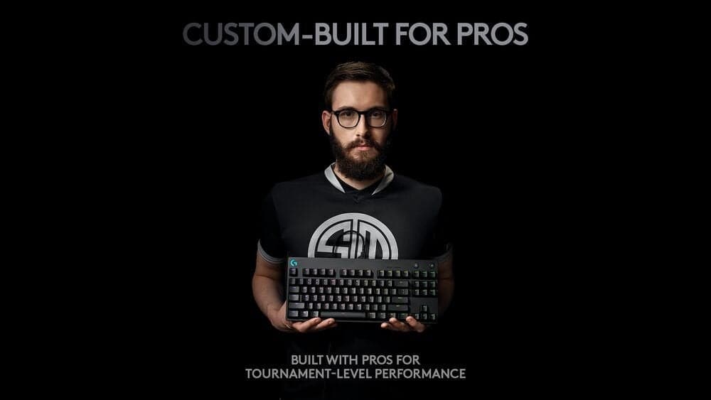 Logitech G PRO Mechanical Gaming Keyboard - BLACK - USB - NORDIC Logitech