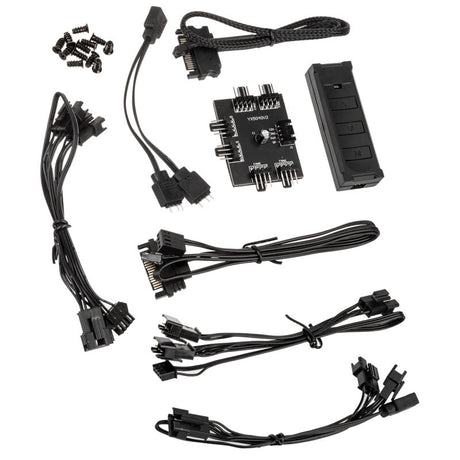 Lian Li ST120 RGB PWM fans 3-Pack + Controller- Hvid - 120mm Lian Li
