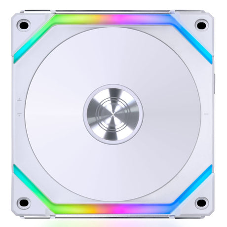 Lian Li UNI FAN SL V2 120 RGB PWM Fan 3 Pack, White - 120 mm, 28mm frame Lian Li