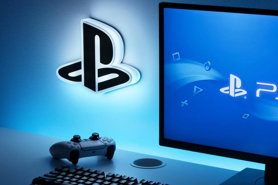 Playstation-logotypljus