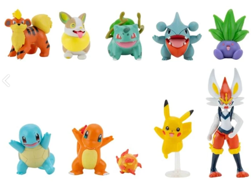 Pokémon - Stridsfigur 10-pack (PKW2855)