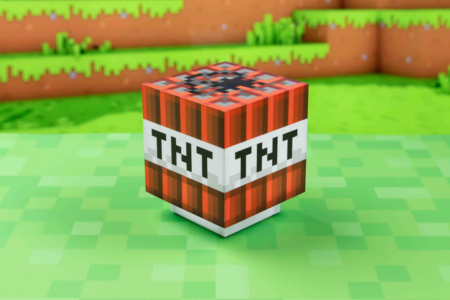 Minecraft TNT lampe med lyd Paladone