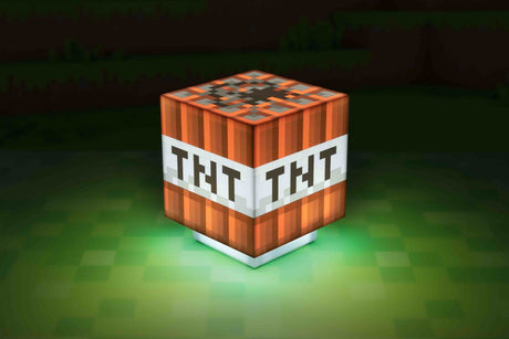 Minecraft TNT lampe med lyd Paladone