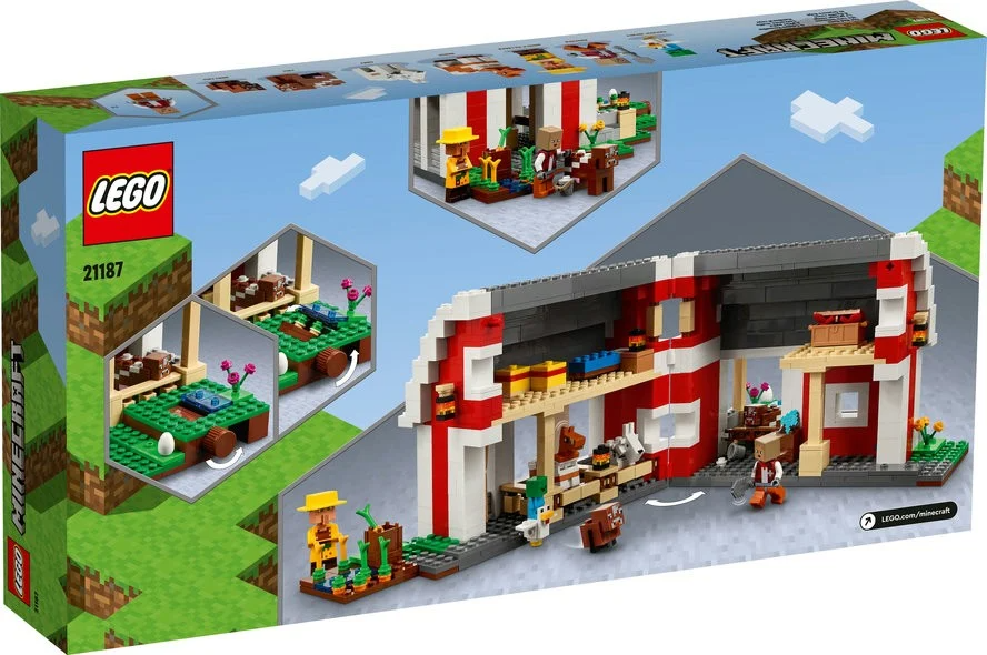 LEGO Minecraft - Den Røde Lade (21187) Lego