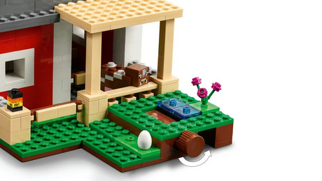 LEGO Minecraft - Den Røde Lade (21187) Lego